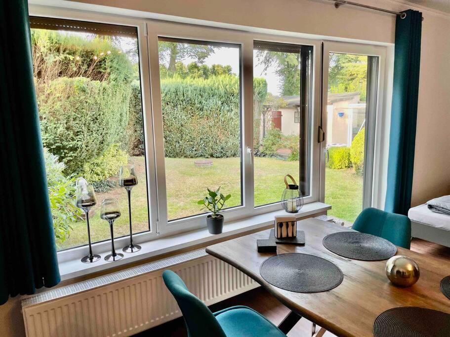Studioappartement Mit Privatgarten In Ruhiger Wohnsiedlung Neumünster Buitenkant foto