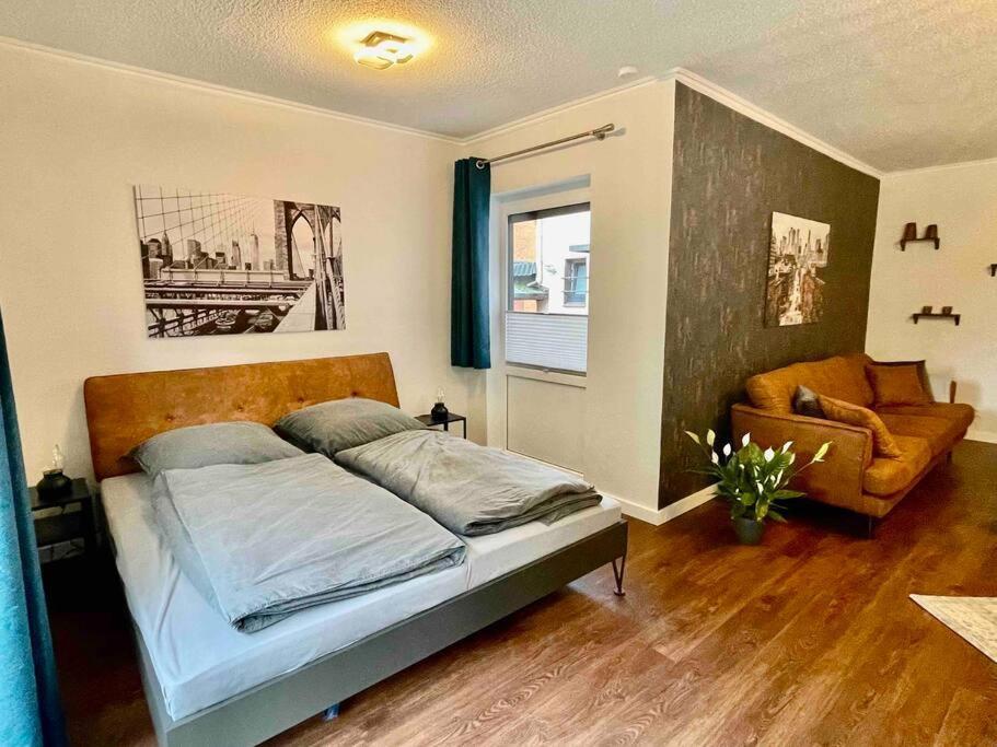 Studioappartement Mit Privatgarten In Ruhiger Wohnsiedlung Neumünster Buitenkant foto